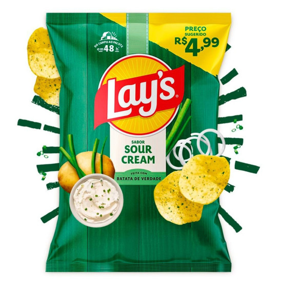 ELMA CHIPS LAYS SOUR CREAM 30G
