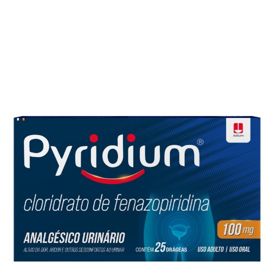 PYRIDIUM 100 MG C/25 DRG