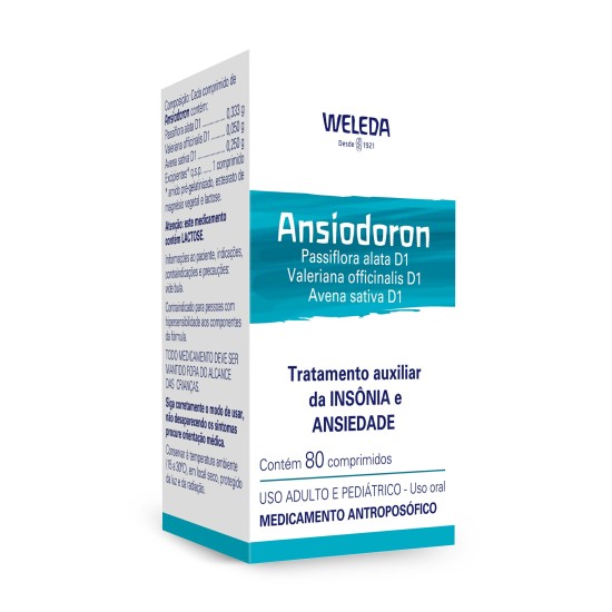 ANSIODORON WELEDA C/80 COMPRIMIDOS