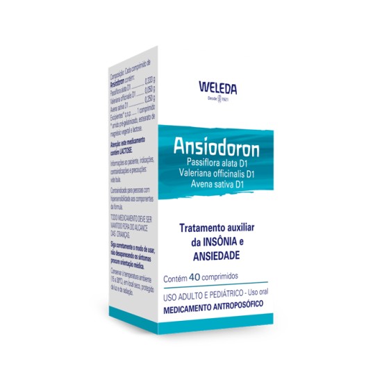 ANSIODORON WELEDA C/40 COMPRIMIDOS