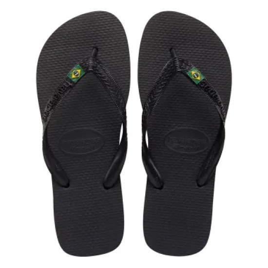 CHINELO HAVAIANA BRASIL PRETO TAM 43/44