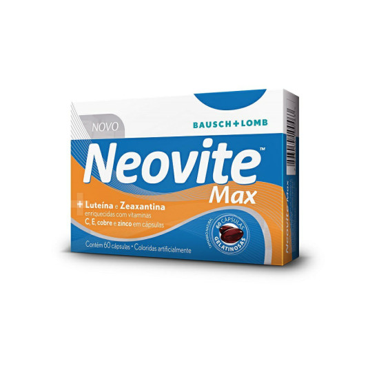 NEOVITE MAX COM 60 CAPSULAS