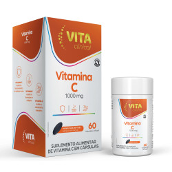 POLIVITAMINICO VITACLINICAL VIT C 1000MG COM 60 CAPSULAS
