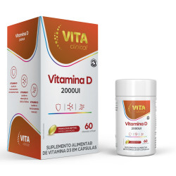 POLIVITAMINICO VITACLINICAL VITAMINA D3 2000 UI COM 60 CAPSULAS