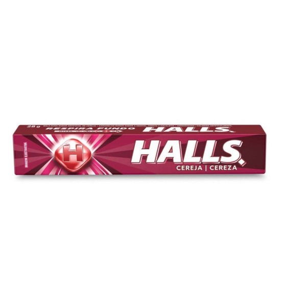 HALLS CEREJA C/10UN