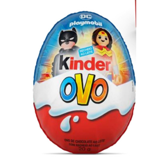 KINDER OVO COM SURPRESA PLAYMOBIL 20G