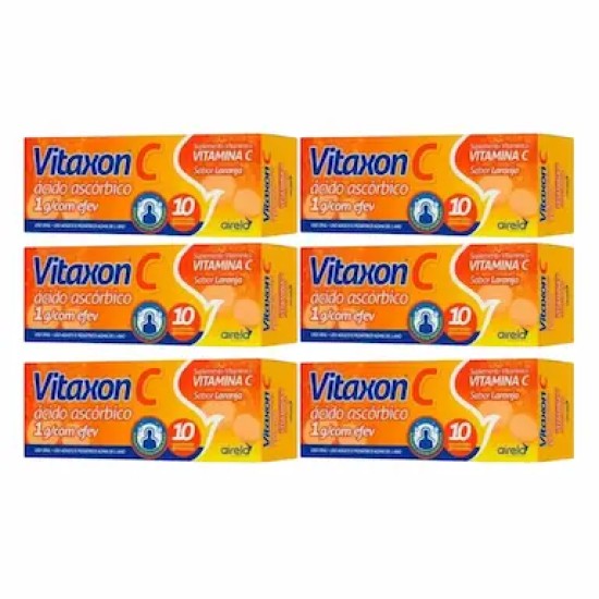 VITAXON C LARANJA 1G 10 COMPRIMIDOS EFV