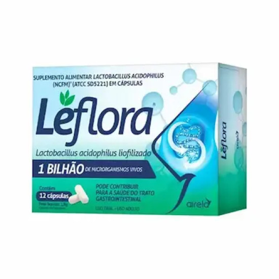 LEFLORA COM 12CAPSULAS