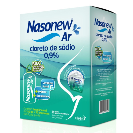NASONEW AR 0,9% + APLICADOR 240ML + 30 ENV
