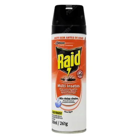 MULTI INSETICIDA RAID BASE DE AGUA 285ML