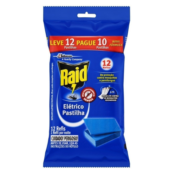 RAID REFIL PASTILHAS LV 12 PG 10