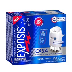 REPELENTE ELETRICO EXPOSIS CASA AP+REFIL 32,9ML