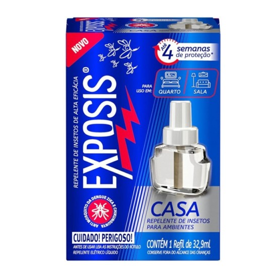 REELENTE ELETRICO REFIL EXPOSIS CASA 30 NOITES 32ML