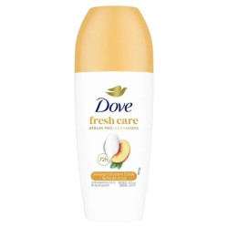 DESODORANTE ROLLON DOVE FRESH CARE PESSEGO E LEITE DE ARROZ 50ML