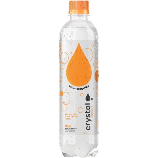 AGUA SABORIZADA CRYSTAL TANGER/CAPILIMAO 510ML
