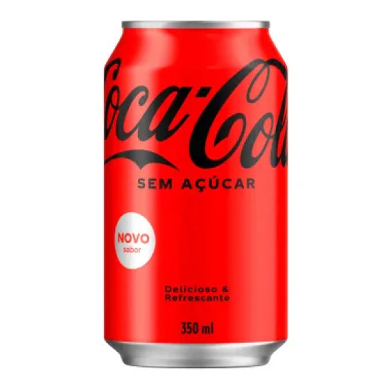 REFRIGERANTE COCA COLA ZERO 350ML