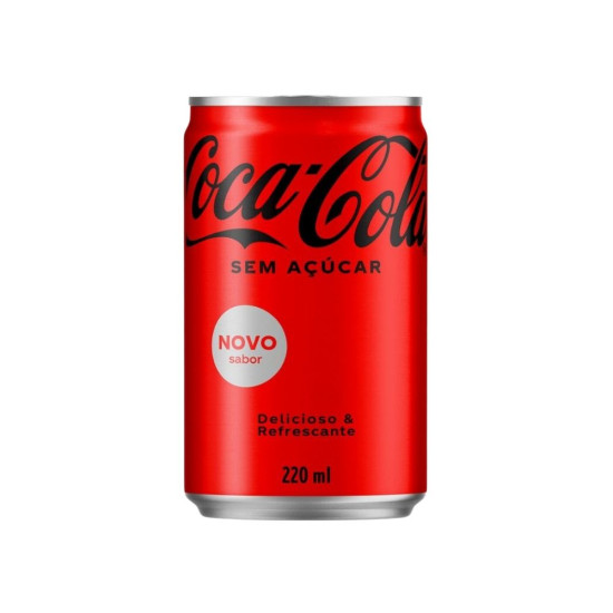 REFRIGERANTE COCA COLA S/ACUCAR 220ML
