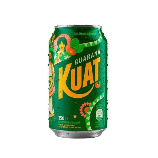 REFRIGERANTE KUAT GUARANA LATA 350ML