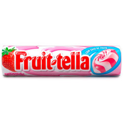 BALA FRUITTELLA MORANGO COM CREME DE LEITE 40G