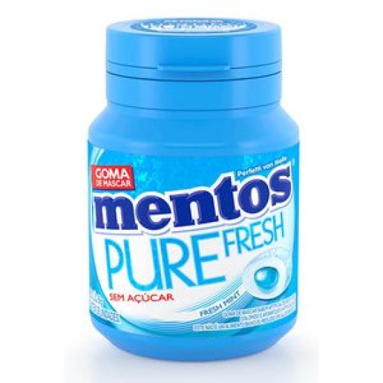 CHICLETE MENTOS GARRAFINHA MENTA 56G