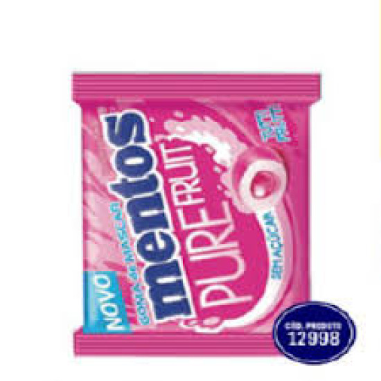 CHICLETE MENTOS TUTTI FRUIT COM 4 UND