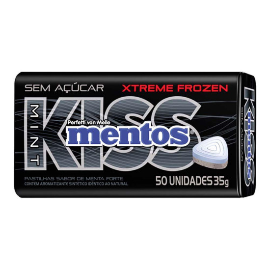 MENTOS KISS LATA EXTREME FROZEN 35G