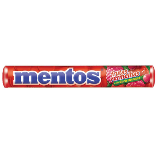 MENTOS FRUTAS VERMELHAS 38G 14 UN