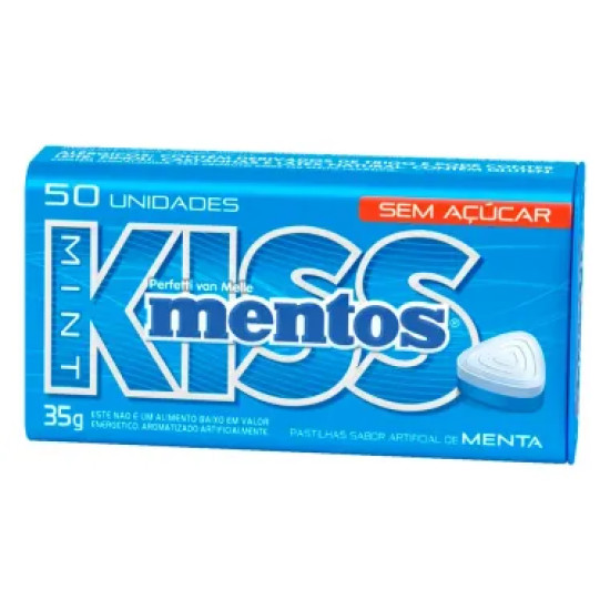 MENTOS KISS LATA MENTA 35G