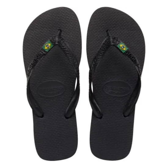 CHINELO HAVAIANA BRASIL PRETO TAM 39/40