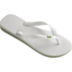 CHINELO HAVAIANAS BRASIL BRANCA TAMANHO 45/46