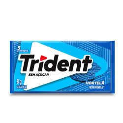 TRIDENT HORTELA MENTA COM 5UN