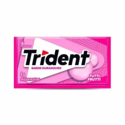 TRIDENT TUTTI FRUIT C/ 5UN