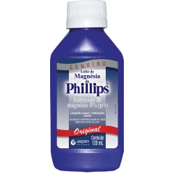 LEITE MAGNESIA PHILLIPS ORIGINAL C/120 ML