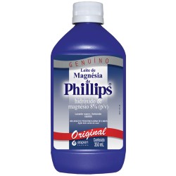 LEITE MAGNESIA PHILLIPS ORIGINAL C/350 ML