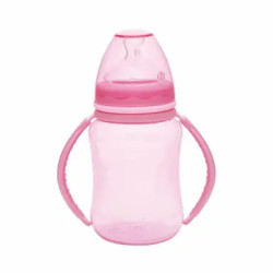 MAMADEIRA KUKA AQUAR BIG ORTO COM ALÇA 240ML ROSA REF 1407