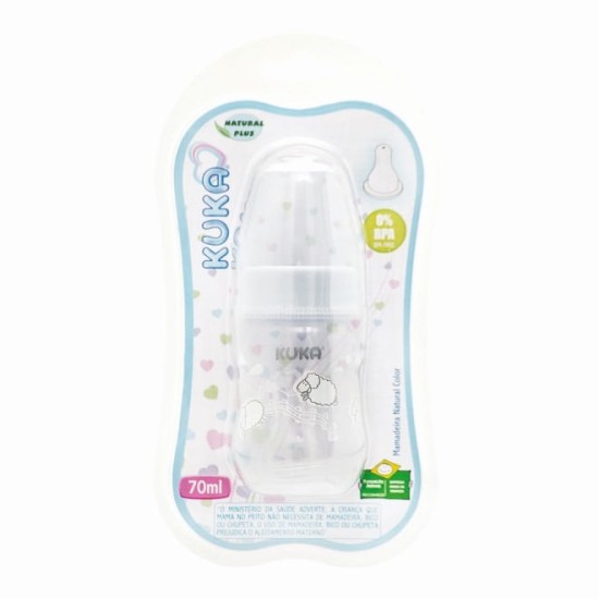 MAMADEIRA KUKA NATU COLOR BRANCA 70ML R1503