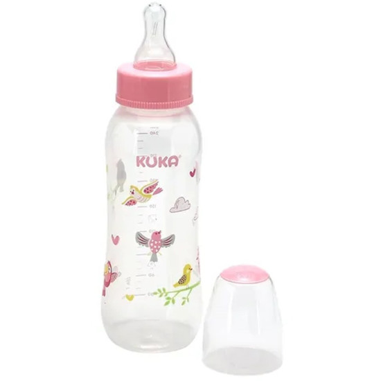 MAMADEIRA KUKA NAT COLOR 250ML UNIV ROSA REF 1542