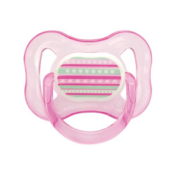 CHUPETA KUKA COLOR ORTO DECORADA N1ROSA