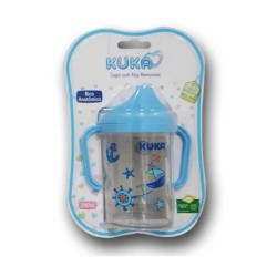 COPO KUKA C/ ALCA REMOVIVEL 240ML AZUL REF 6066