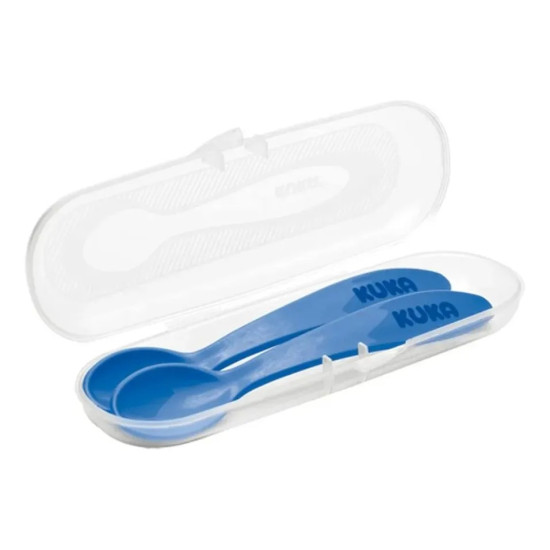 COLHERES KUKA COM ESTOJO AZUL REF 6131