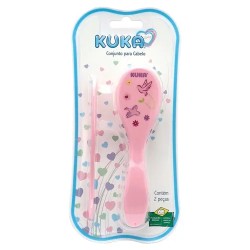 CONJUNTO KUKA P/ CABELO ROSA REF 7458
