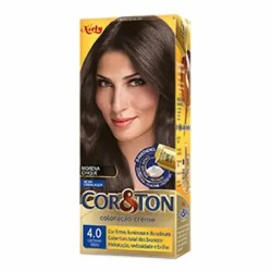 TINTURA PARA CABELO CORETON 4.0 CASTANHO MEDIO