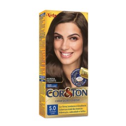 TINTURA PARA CABELO CORETON 5.0 CASTANHO CLARO