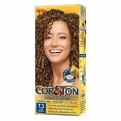 TINTURA PARA CABELO CORETON 7.3 LOURO DOURADO