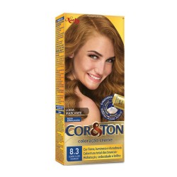 TINTURA PARA CABELO CORETON 8.3 LOURO CLARO DOURA