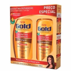KIT NIELY GOLD SHAMPOO + CONDICIONADOR QUERATINA