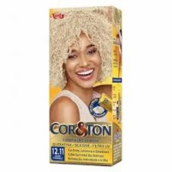 TINTURA PARA CABELO CORETON 12.11 LOURO PLATINADO