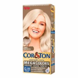 TINTURA PARA CABELO CORETON MEGACOLORS 12.111 LOURO SUPER PLATINADO