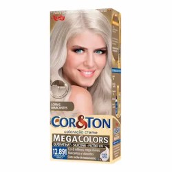 TINTURA PARA CABELO CORETON MEGACOLORS 12.891 LOURO SUPER PEROLA