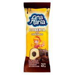 BOLINHO ANA MARIA COBERTURA CHOCOLATE C/45G